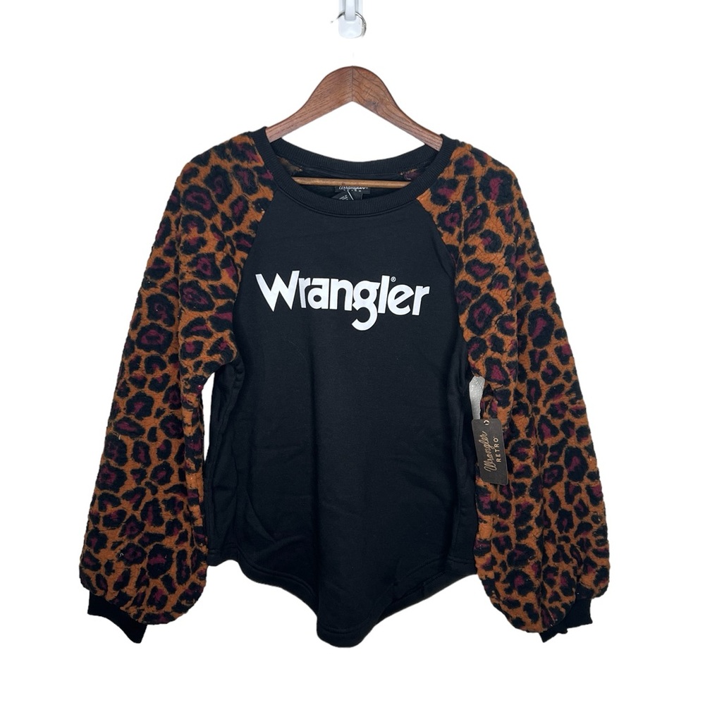 Wrangler Women’s Retro Vintage Cheetah Print Pullover - Picture 5 of 10